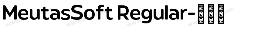 MeutasSoft Regular字体转换